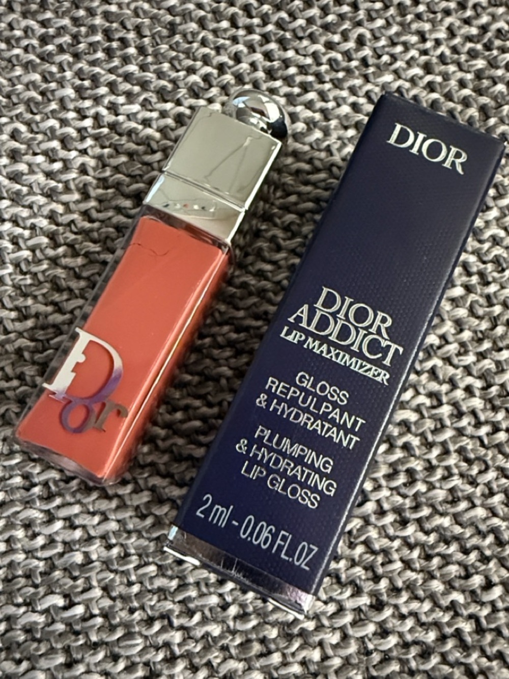 Dior Addict Lip Maximizer Lip Gloss 018 Intense Spice 2ml- 0.06 FL.Oz Miniature